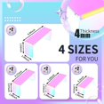thumbnail image 3 of Jolboldy Iridescent Acrylic Display Risers, 8pcs Rainbow Display Stand Rectangular Stands Showcase Transparent Display Shelf for Dessert Cupcake Collectibles Figures Jewelry Perfume (Iridescent-8pcs), 3 of 8