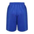thumbnail image 2 of YUUMIN Kids Boys Jersey Soccer Shorts Track Shorts Elastic Waistband Trunks Sports Workout Football Blue 26, 2 of 7