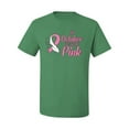 thumbnail image 2 of In October We Wear Pink Awareness Men's Graphic T-Shirt, Kelly, 4XL, 2 of 3