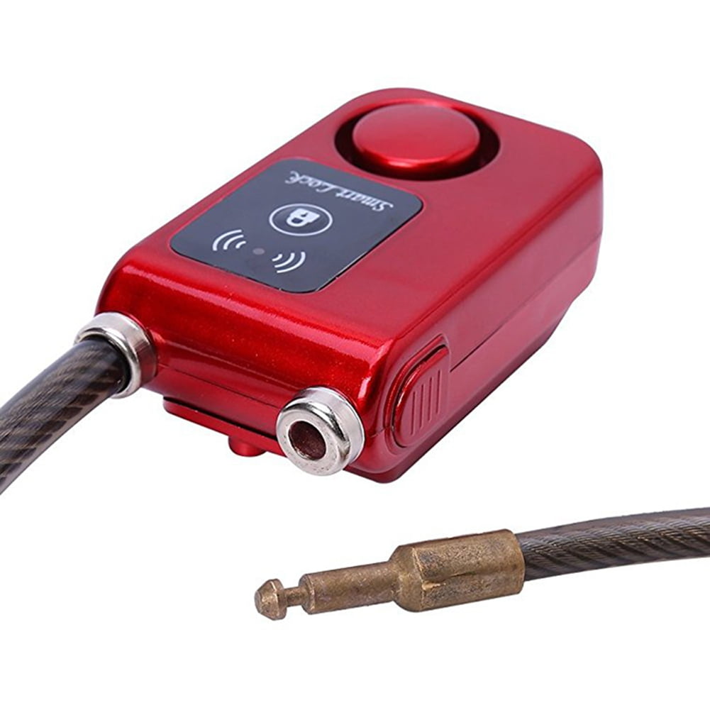 Bluetooth Bike Lock Alarm 110dB Universal Security Smart Bike Alarm Lock System Anti-Theft Vibration Alarm for Bicycle Motorcycle Door Gate Lock, APP Control