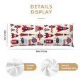 thumbnail image 3 of Body Pillow Cover, Rocket Pattern Body Pillow Cases with Zipper Soft Breathable Smooth Skin Friendly Long Pillow Case 20x60 inches, 1Pcs, 3 of 7