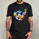 thumbnail image 1 of T shirt Men disney mickey mouse women Tshirts Cute Cartoon Fashion Top Tee Shirt Clothes Female T-shirt футболка male camisetasL (Asian size) Gao Jinjia LED, 1 of 2