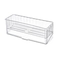 thumbnail image 3 of Soporte para esponja de fregadero, estante para trapos de cocina, organizador portátil estable para baño, escurreplatos transparente, 3 of 9