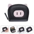 thumbnail image 2 of Porte-cartes Portable Porte-Cartes de Crédit Élégant Conteneur de Cartes en PU Pochette Multi-Fentes pour Cartes, 2 of 8