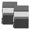Gray Black, variant on Sage Green Morocco Kitchen Towels Set of 2, Modern Stitching Geometric Striped Grey Absorbent Dish Towels for Kitchen, Microfiber Hand Towel, Quick Drying Tea Towel for Cleaning Decorative Dishcloths