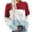 Red, variant on GigrtiJin Knitted Sweaters for Women Plus Size Colorblock Long Sleeve Knit Blouse Comfy Casual Loose Sweater Tops