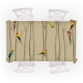 thumbnail image 4 of Mantel rectangular con diseño de flores 3D de Dainzusyful para decoración del hogar, ideal para el comedor y la cocina., 4 of 5