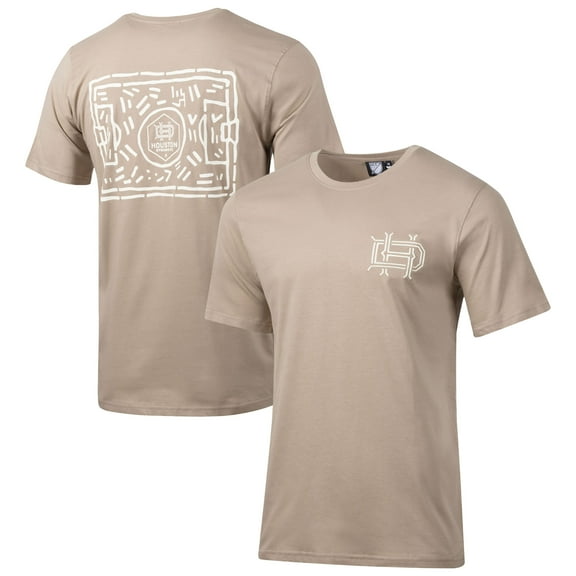 Men's Sport Design Sweden Khaki Houston Dynamo FC Everyday Relaxed T-Shirt