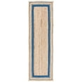 thumbnail image 5 of SAFAVIEH Natural Fiber Ariana Bordered Area Rug, Navy/Natural, 6' x 6' Square, 5 of 8