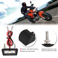 thumbnail image 3 of Khall 12V License Plate Light, LED License Light,12V Universal Motorcycle License Plate White LED light Waterproof, 3 of 7