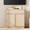 Beige, variant on WAMPAT Modern TV Stand for TVs Up to 40", Wooden Entertainment Center TV Console with 2 Doors and Drawer, Media Console Cabinet with Adjustable Shelf for Living Room, Bedroom, Beige