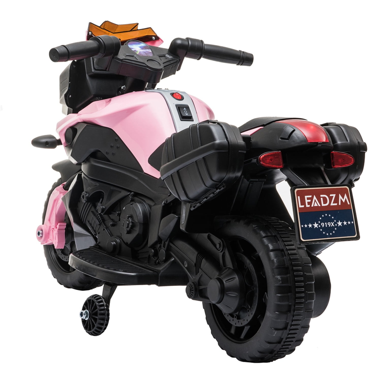 Lowestbest 6V Kids Electric Motorcycle, Kids Ride on Motorcycle, Battery Powered 4 Wheels Motorcycle Toy for Children Ages 1-5 Lowestbest 6V Kids Electric Motorcycle, Kids Ride on Motorcycle, Battery Powered 4 Wheels Motorcycle Toy for Children Ages 1-5
