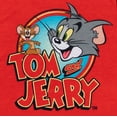 thumbnail image 5 of TOM and JERRY Looney Tunes Big Boys Pajama Shirt and Shorts Sleep Set Toddler to Big Kid, 5 of 5