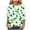 Green, variant on Womens St. Patricks Day Shirt 3/4 Sleeve Tshirt Blouses Funny Shamrock Irish Shirts Tops Outfits Clothes,Size S