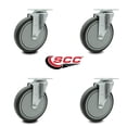 thumbnail image 2 of Cambro 60034 Beverage Service Cart Swivel Caster Replacement Set - SCC, 2 of 2