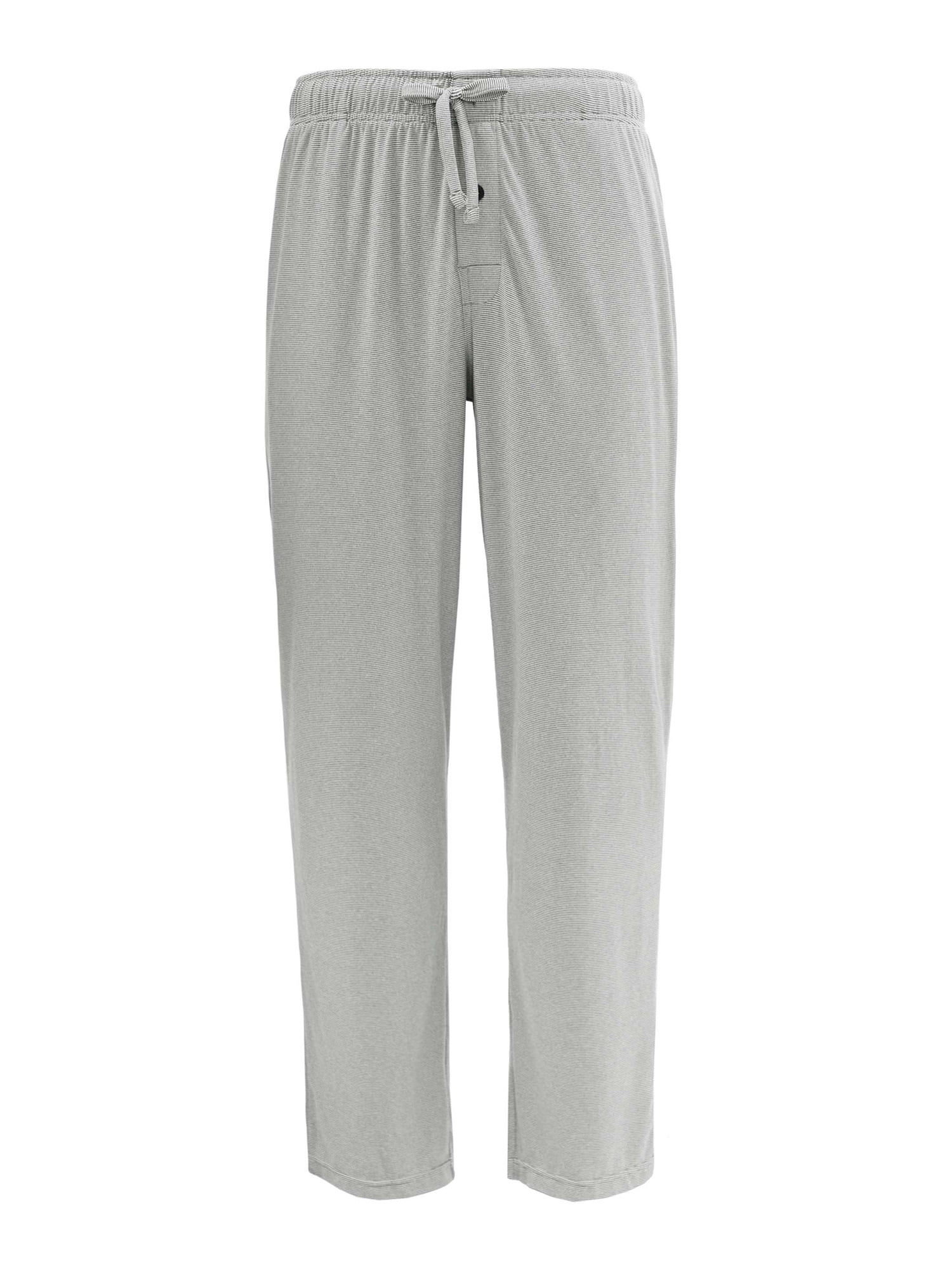 George Men s and Big Men s Feed Stripe Knit Sleep Pajama Pants