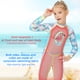 thumbnail image 3 of Niños con traje de trabajo de una pieza Flamingo Regalos para las mujeres Bodismo Body Sun Abraf Snow Snorkel Set Elastic Thermal Nylon Zipper Swimwear L Inevent OD003310-03, 3 of 7