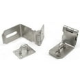 thumbnail image 4 of Anti Theft Stainless Steel Door Lock Hasp Staple Padlock Clasp Shed Latch Tool 5Inch, 4 of 9