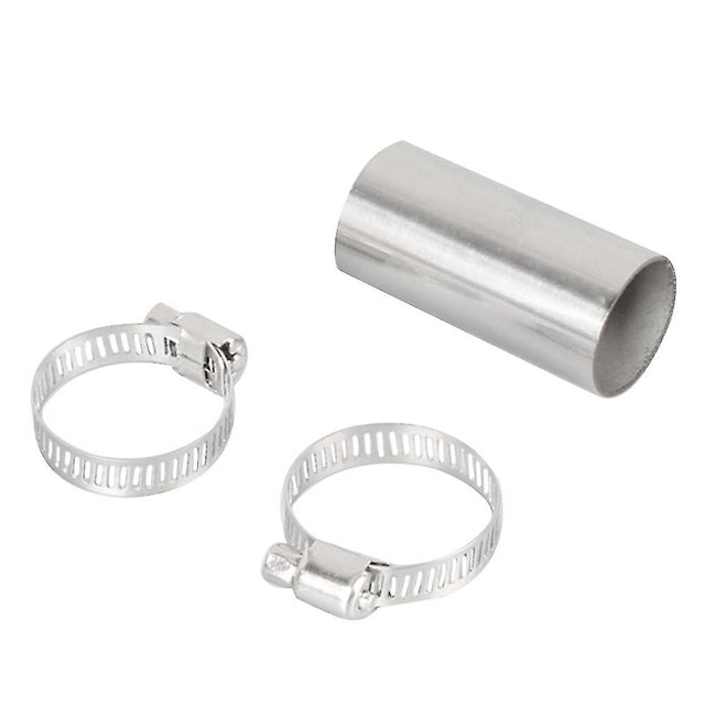 Conector de tubo de escape de calentador de 24 mm Manguera de ventilación de gas de acero inoxidable para calentador de aire de estacionamiento