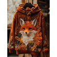 thumbnail image 3 of Sudadera con capucha con estampado 3D de animales, divertida, pollo, ardilla, caballo, conejo, para hombre y mujer, sudadera de gran tamaño a la moda, abrigo de calle para mujer, 3 of 5