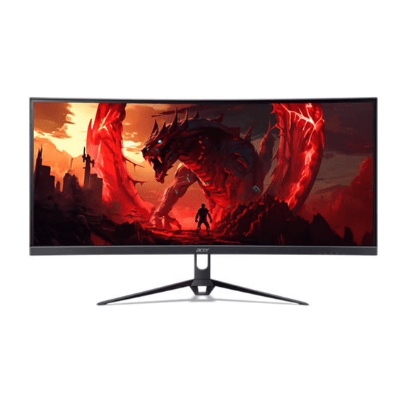 Restored Acer UM.CE0AA.101 Nitro ED300C X1 Curved Gaming Monitor 29.5"