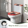 thumbnail image 4 of HELLHERO Adjustable Polyester Toilet Lid Seat Cover Set, Reusable Stretch Fit Bathroom Toilet Cover Set for Modern Bathrooms, 4 of 8