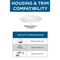 thumbnail image 6 of Intrinsic Collection 4" Adjustable Eyeball 5-CCT Recessed Trim, 6 of 8