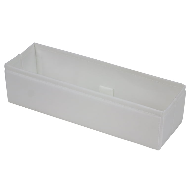 Mainstays White Drawer Organizer Set, 6 Pieces photo 7