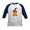 Navy/White, variant on CafePress - Halloween Letter K Witch Monogram Kids Baseball Je - Kids Cotton Baseball Jersey, 3/4 Sleeve Shirt