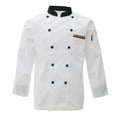 thumbnail image 1 of Manteau de chef Unisexe à double Boutonnage Hommes Femmes, 1 of 8