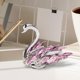 thumbnail image 5 of modernas, colección de decoración de cisnes, regalos, estatua de pie independiente de estar, dormitorio, mujeres, mamá, Rosado perfecl Estatuilla de cisne, 5 of 8
