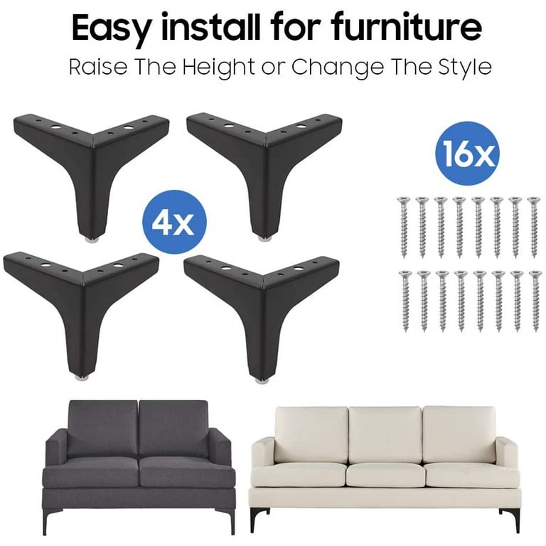 How To Install Triangle Sofa Legs