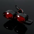 thumbnail image 4 of Motorcycle LED Tail Light,Motorcycle Lamp Dual Cat Eye Custom License Plate Holder Rear Tail Lights, 4 of 8