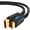 3.3Feet, variant on 4K DisplayPort to Mini HDMI 3.3FT, DP to Mini HDMI Male Video UHD 1440P/@120Hz,4K@60 CL3 DP to Mini HDMI -Directional Cord for , KYY,ARZOPA,VILVA,MNN, Portable