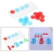 thumbnail image 4 of Juguetes de matemáticas, juguetes del alfabeto, conteo de números, suministros para enseñar el reconocimiento de números para juegos. rojo azul, 4 of 9