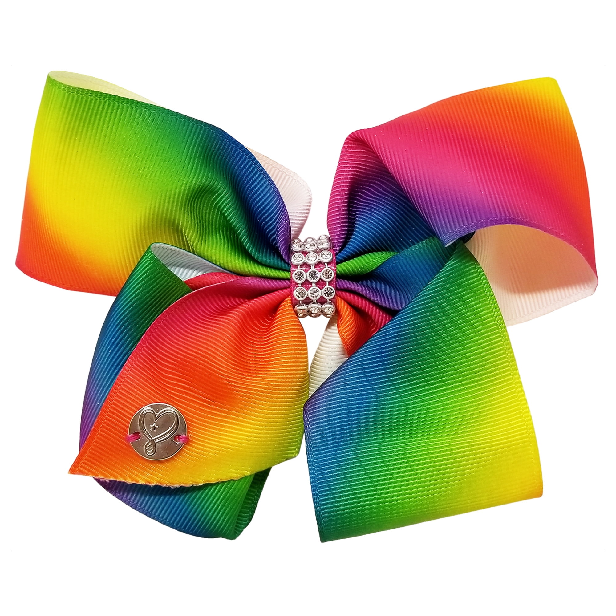 Medium Hair Bow (Rainbow)