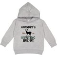 thumbnail image 2 of Inktastic Bow Hunter Grandpa Hunting Buddy Toddler Hoodie, 2 of 4