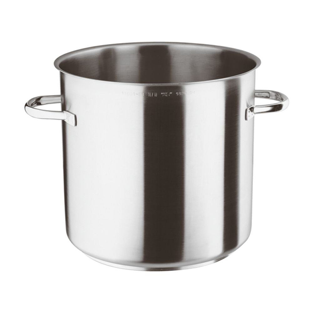 Paderno 11001-18 4-1/4 qt Aluminum/Stainless Steel Stock Pot