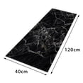 thumbnail image 4 of Peluche alfombra de piso de mármol patrón alfombra de corredor pasillo Hall B_40x120cm Sunnimix Alfombra de corredor Alfombra, 4 of 6