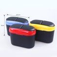 thumbnail image 4 of Double Open Garbage Box Car Door Hanging Flip storage box Trash Can Waste Storage Box Vehicle Garbage Bin, 4 of 8