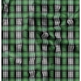 thumbnail image 1 of Soimoi Green polyester Crepe Fabric Plaid Check Print Sewing Fabric Yard 42 Inch Wide, 1 of 5