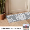thumbnail image 3 of Bohemian Retro Floral Non-Slip Entryway Door Mat,Boho Indoor Decor Durable Low Plush Door Mat,Washable Welcome Rug for Patio Hallway Home Decor 16x47 Inches, 3 of 7