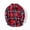 Red-B, variant on Kids Long Tops 1-10 Years Little Boys Girls Baby Flannel Shirt Jacket Long Sleeve Button Down Flannel Shirt Plaid Tops with Pocket(Red-B,4-5 Years)