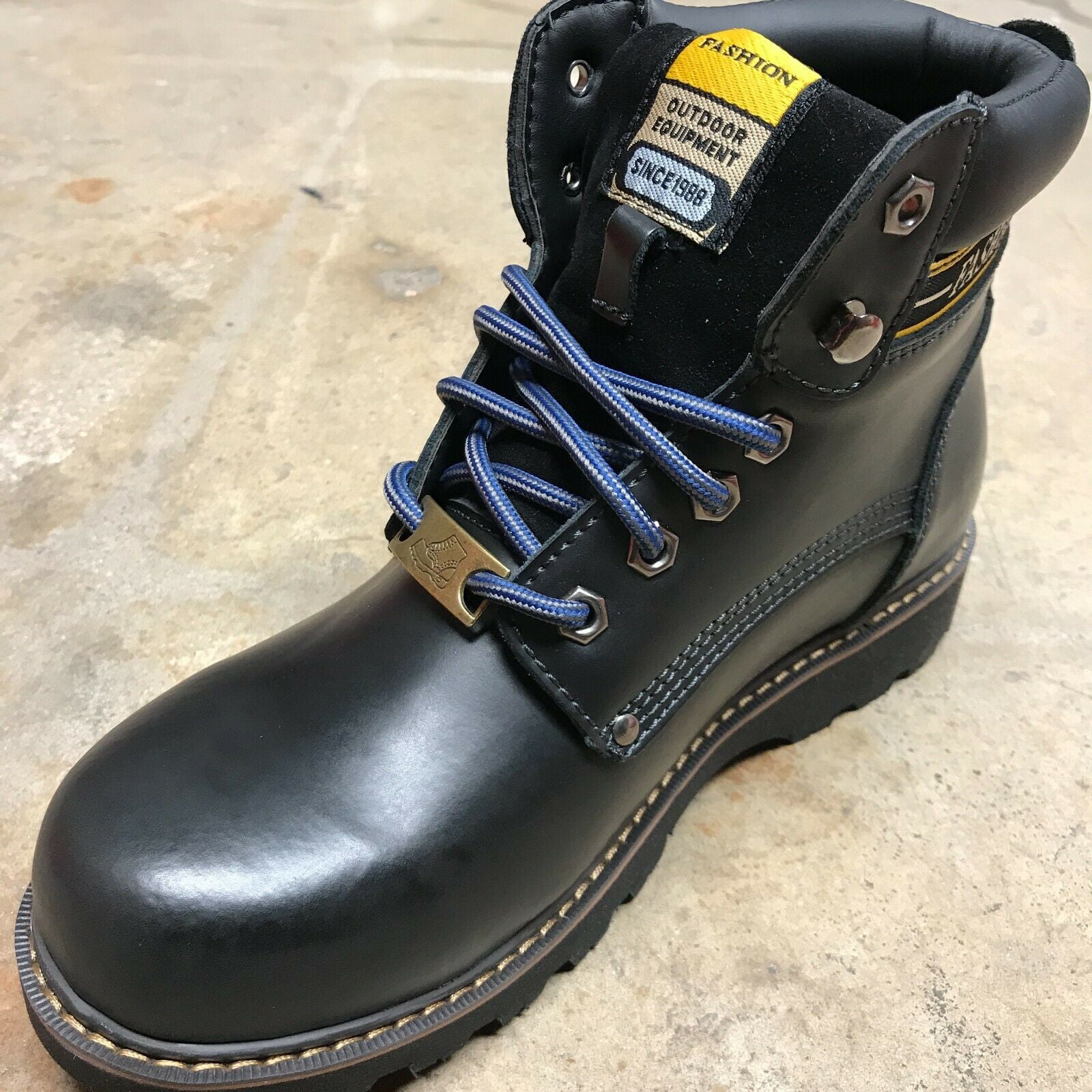 3 Pairs 5mm Thick Heavy Duty Gray Blue Round Boot Laces Shoelaces for Hiking Walking Work Boots Shoes Men Women 36 39 40 48 54 60 63 72 Inches Walmart