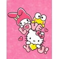 thumbnail image 5 of Hello Kitty Badtz-Maru Cinnamoroll Hello Kitty French Terry T-Shirt and Shorts Outfit Set Toddler to Big Kid, 5 of 5