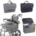 thumbnail image 1 of brillar Bolsa de almacenamiento impermeable para silla de ruedas, bolsa de transporte, accesorios para reposabrazos, bolsa lateral con bolsas Tra, 1 of 5