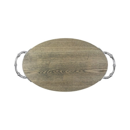 - Mariposa Bamboo Oval Serveware Cheese Board Tray