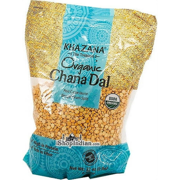 Khazana Organic Chana Dal (Bengal Gram Split)