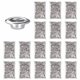 thumbnail image 1 of Yescom 16000pcs 3/8(10mm) Size #2 Grommets 10mm Nickel Finish Eyelets for Leather Bags Signs Posters YES0387 Compatible with Semi-automatic Machine, 1 of 1