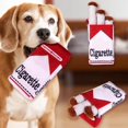 thumbnail image 3 of Giggles - Cigarrillos interactivos, juguete para perros, juguetes para la dentición, divertido cigarro de peluche chirriante, NUEVO, mejor, 3 of 7